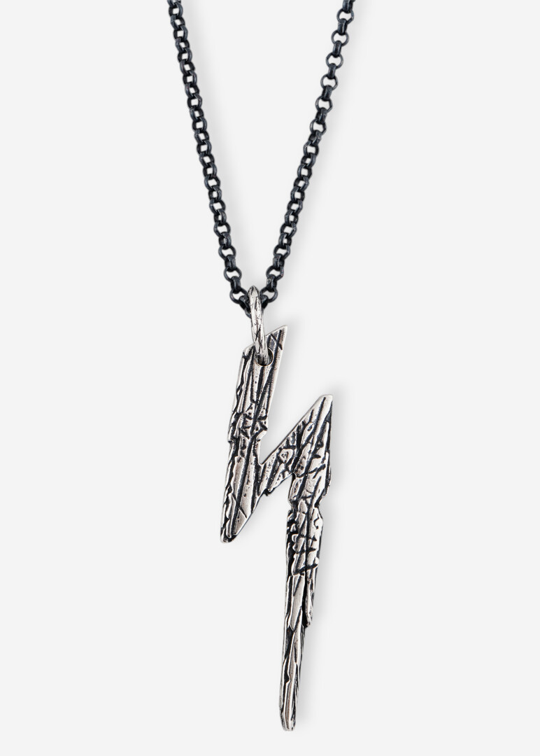 PLASMA silver pendant