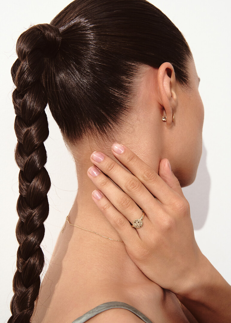 gold diamond ring