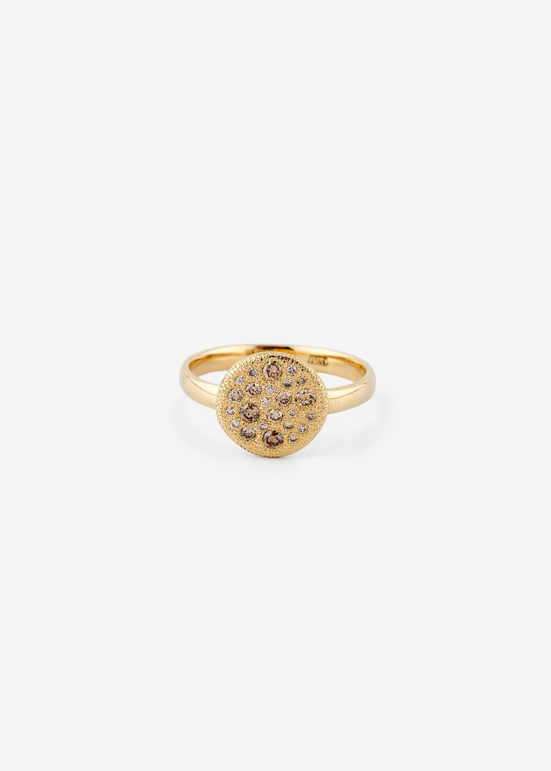 gold diamond ring