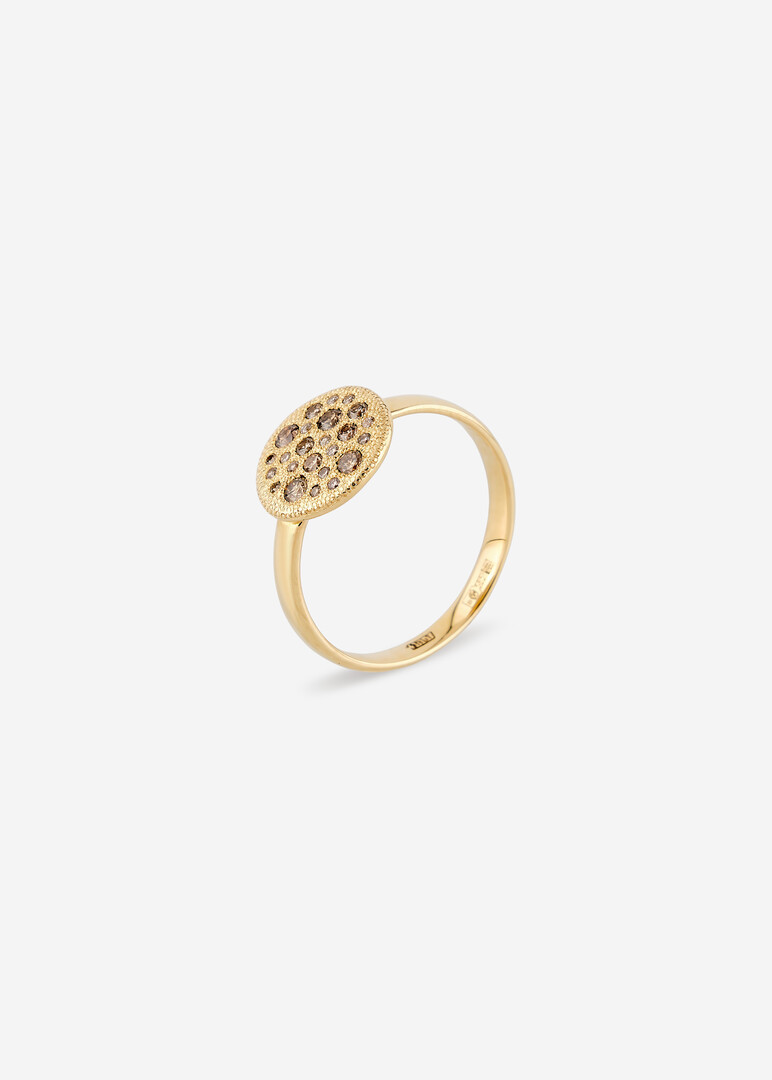 gold diamond ring