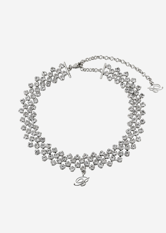 Чокеры BLUMARINE Колье чокер RHINESTONE