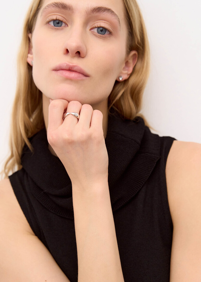 silver ring «Lup»