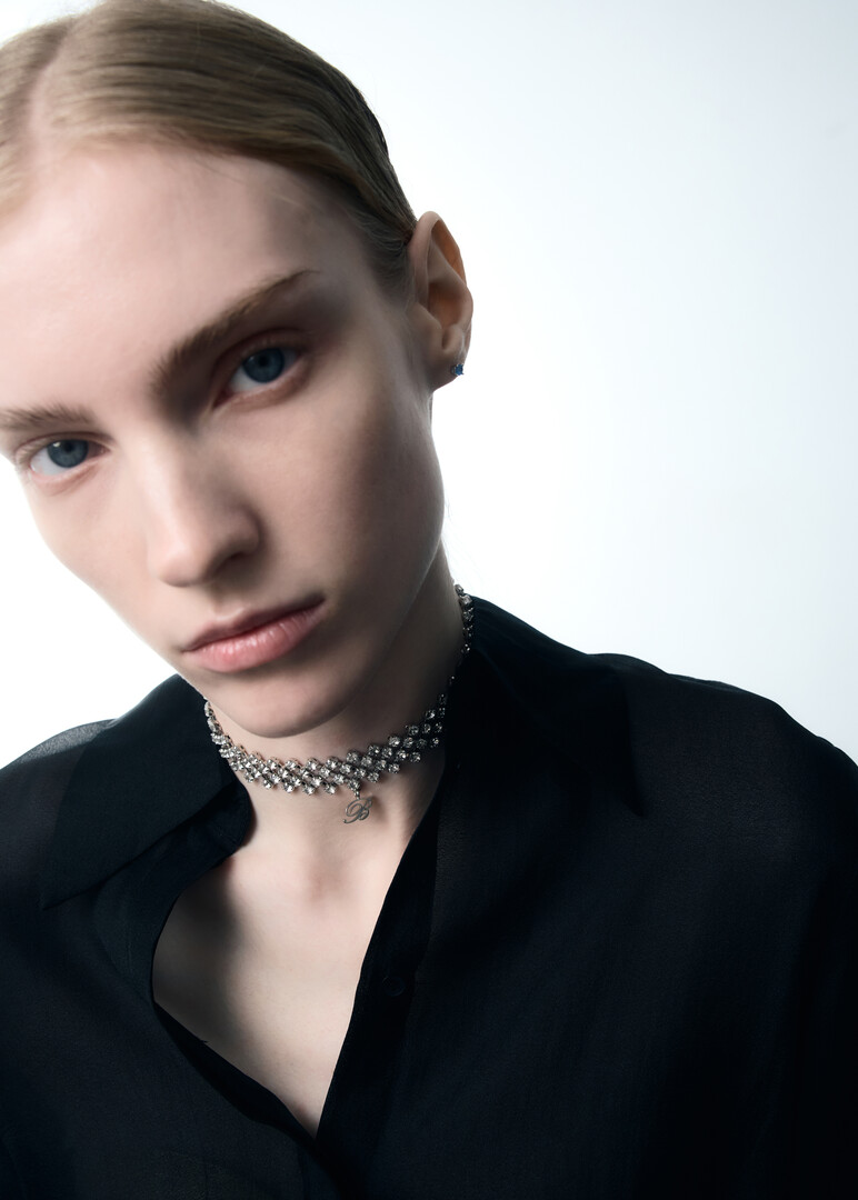Колье чокер RHINESTONE