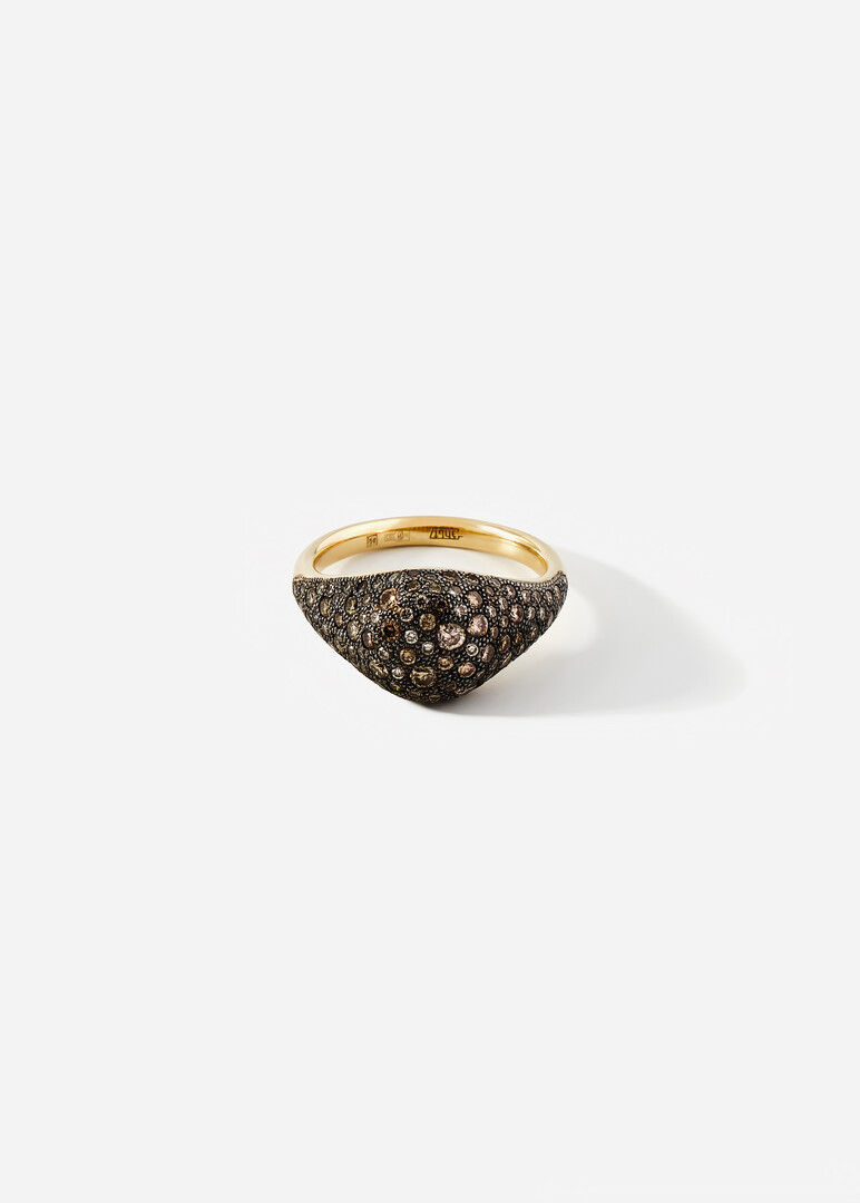 Gold and Diamond ring