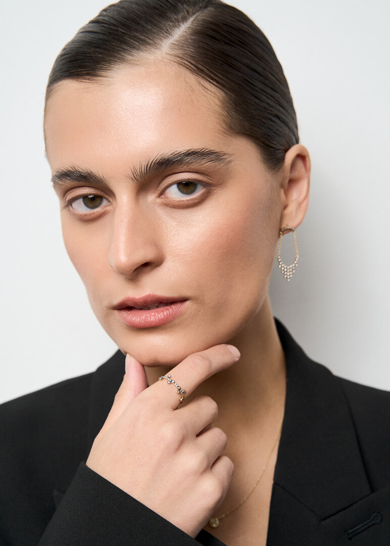 Gold and Diamond ring