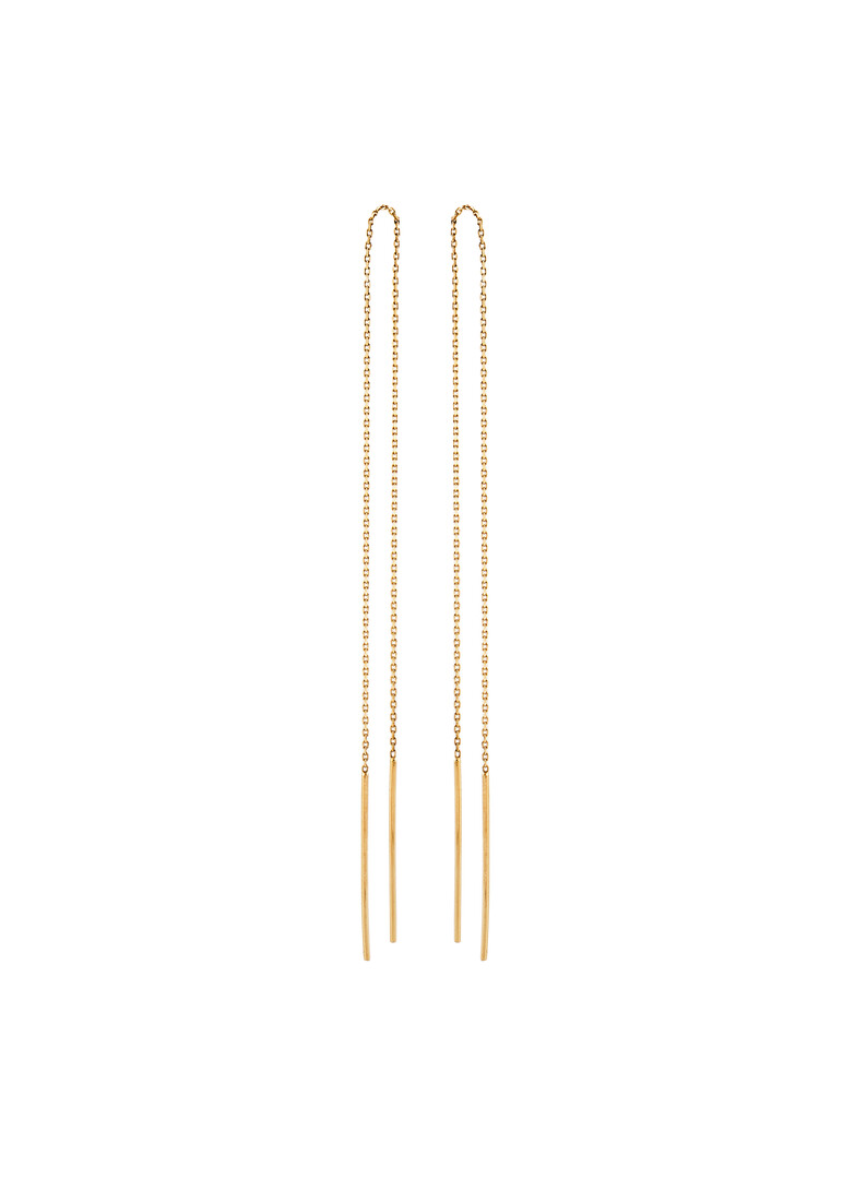 gold-plated silver ear-stretchers