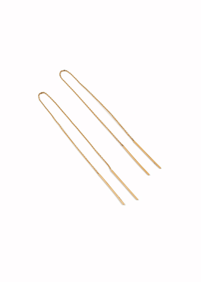 gold-plated silver ear-stretchers