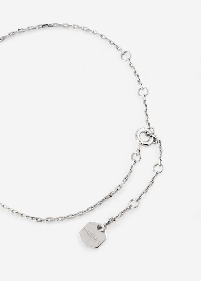 slave bracelet made of silver with three chains
