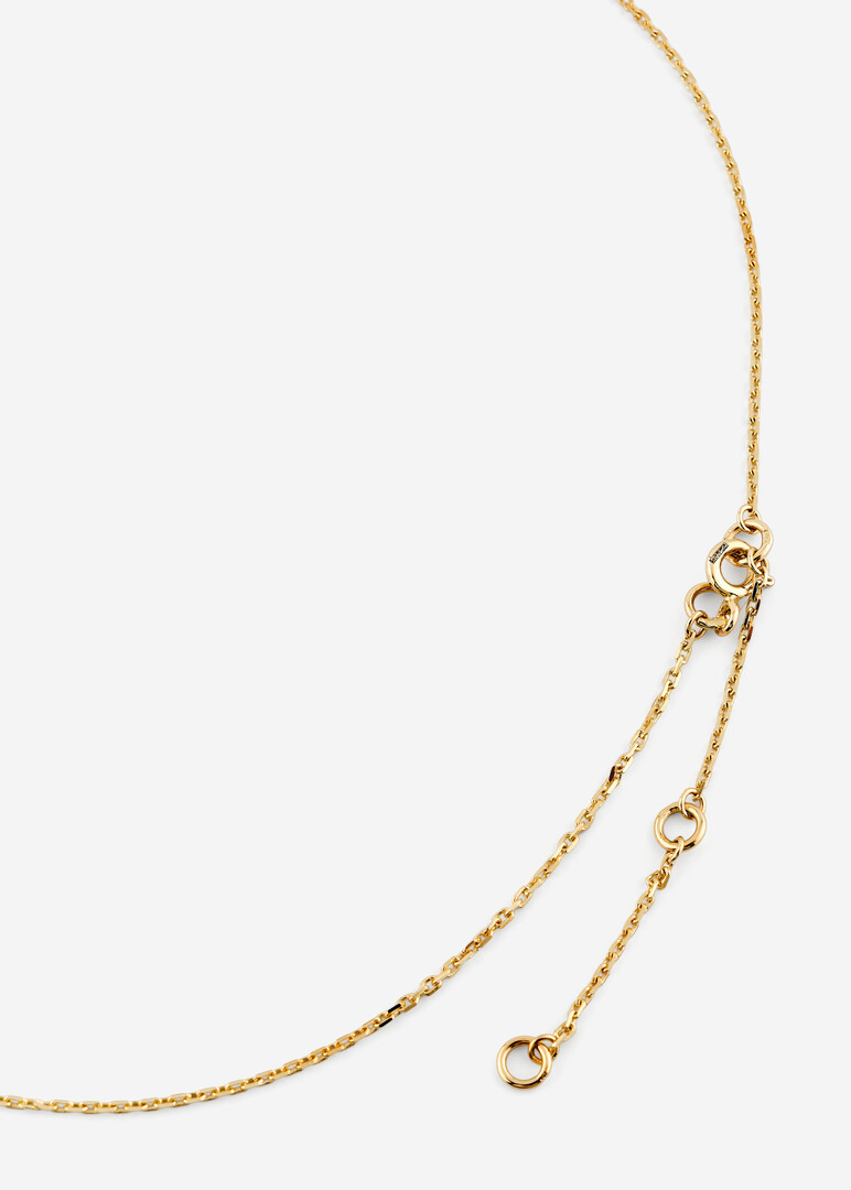 gold necklace