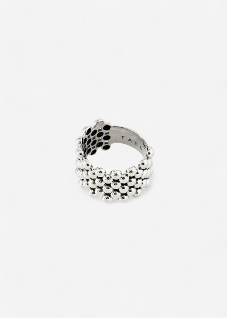 SPHERES Silver Ring
