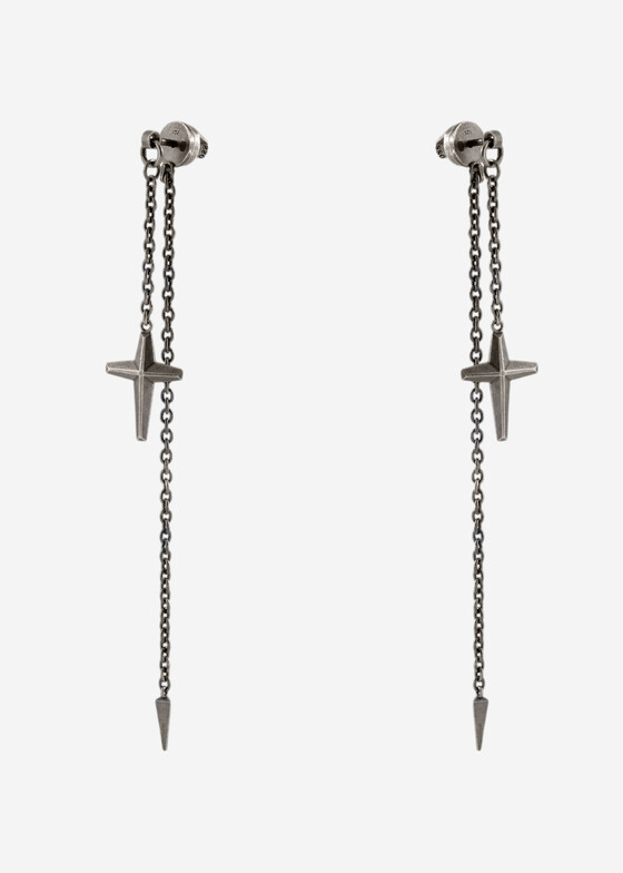 Длинные серьги CROSS Серьги из серебра Transformer Dangle