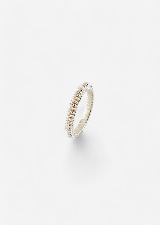 Тонкие кольца STL Lab Кольцо из серебра SPINE