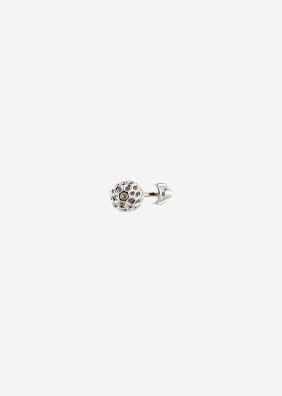 Моносерьги STL Lab Моносерьга из серебра SKELETON