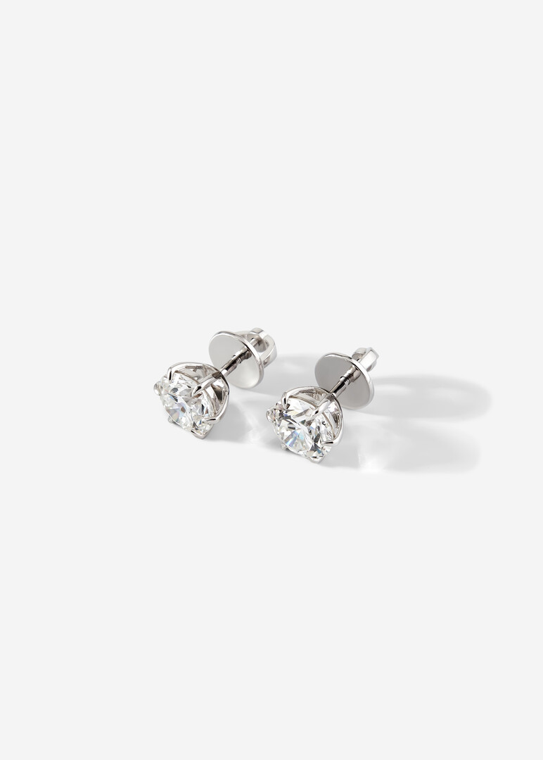 Poussettes made of gold with grown diamonds "Luxury"
