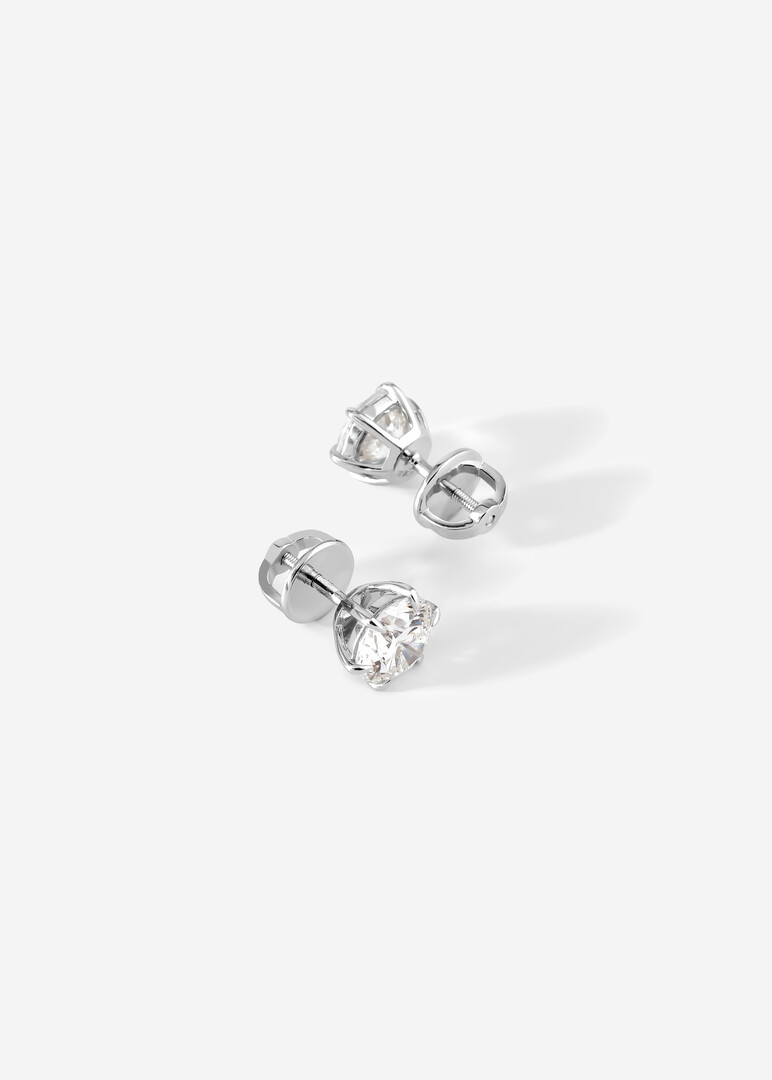 Poussettes made of gold with grown diamonds "Luxury"