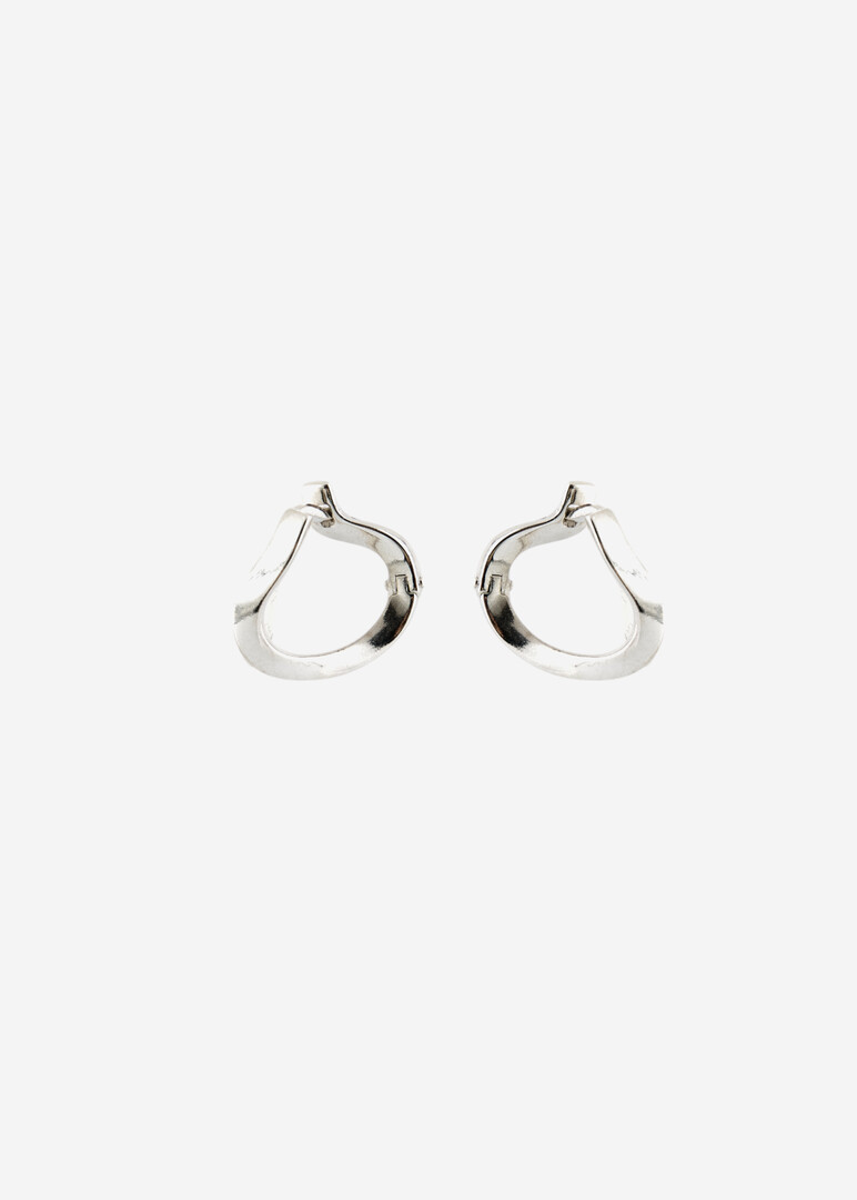 Lasso Silver Earrings