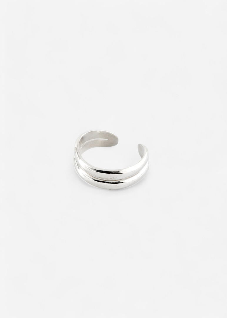 Dualis Silver Ring