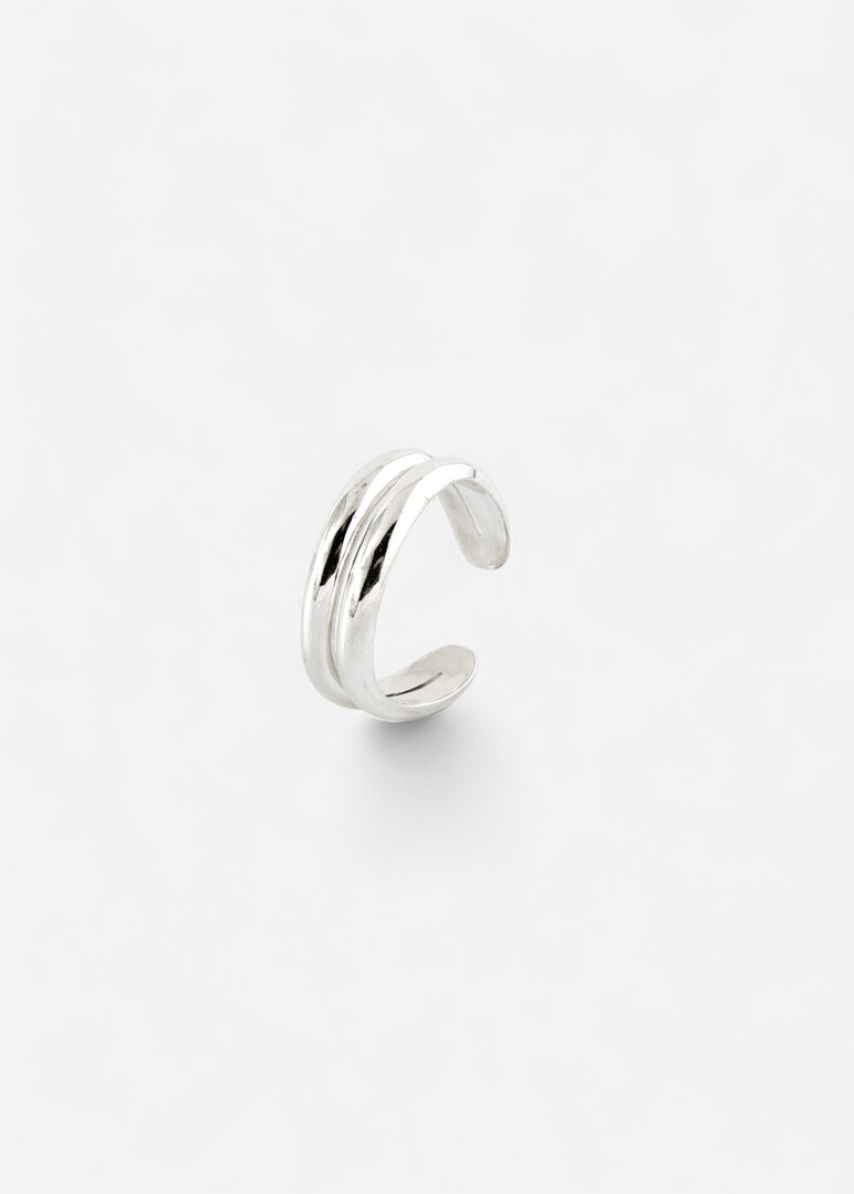 Dualis Silver Ring