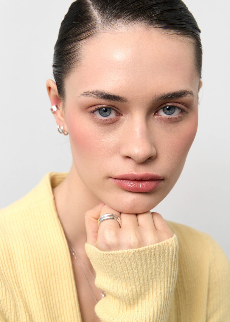 Dualis Silver Ring
