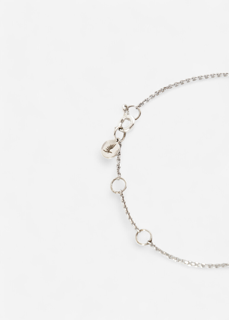 Silver bracelet "Orbit"