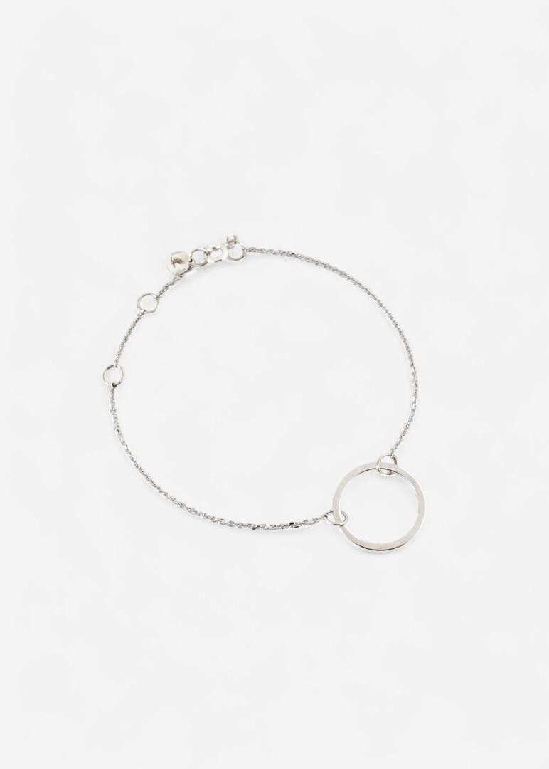 Silver bracelet "Orbit"