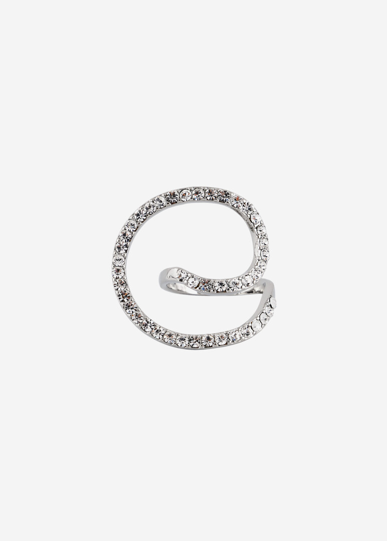 silver Spiral ring