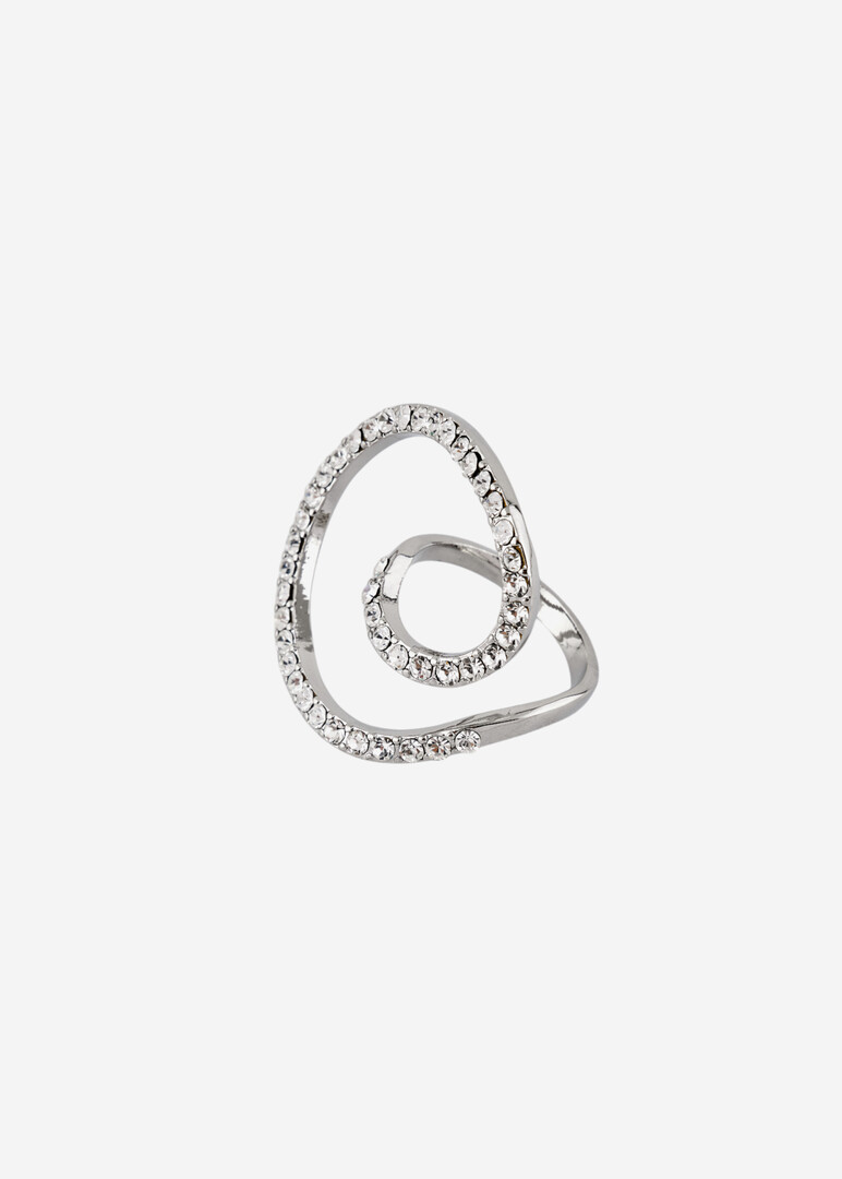 silver Spiral ring