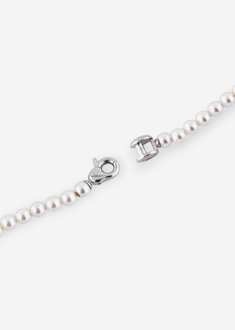 silver bead bracelet