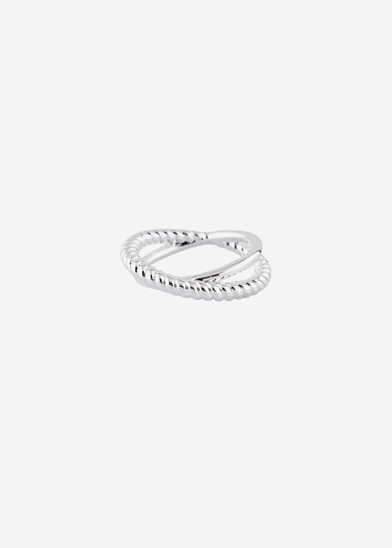 silver Twisted Ring