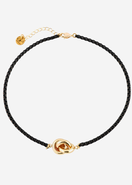 Кулоны и подвески INDULGENCE safina concept Золотистое колье Trinity Black