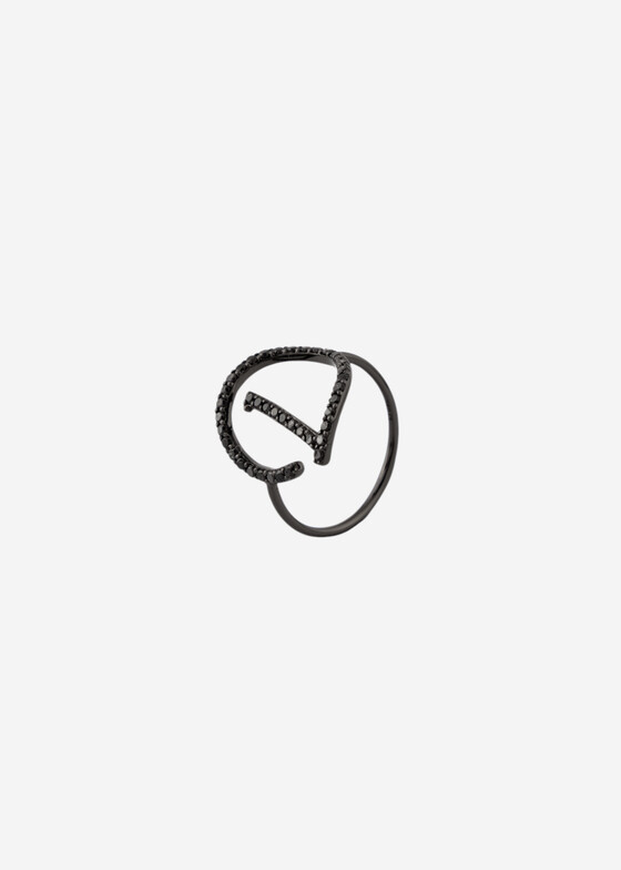 Акцентные кольца Adelya Jewellery Кольцо из золота с бриллиантами