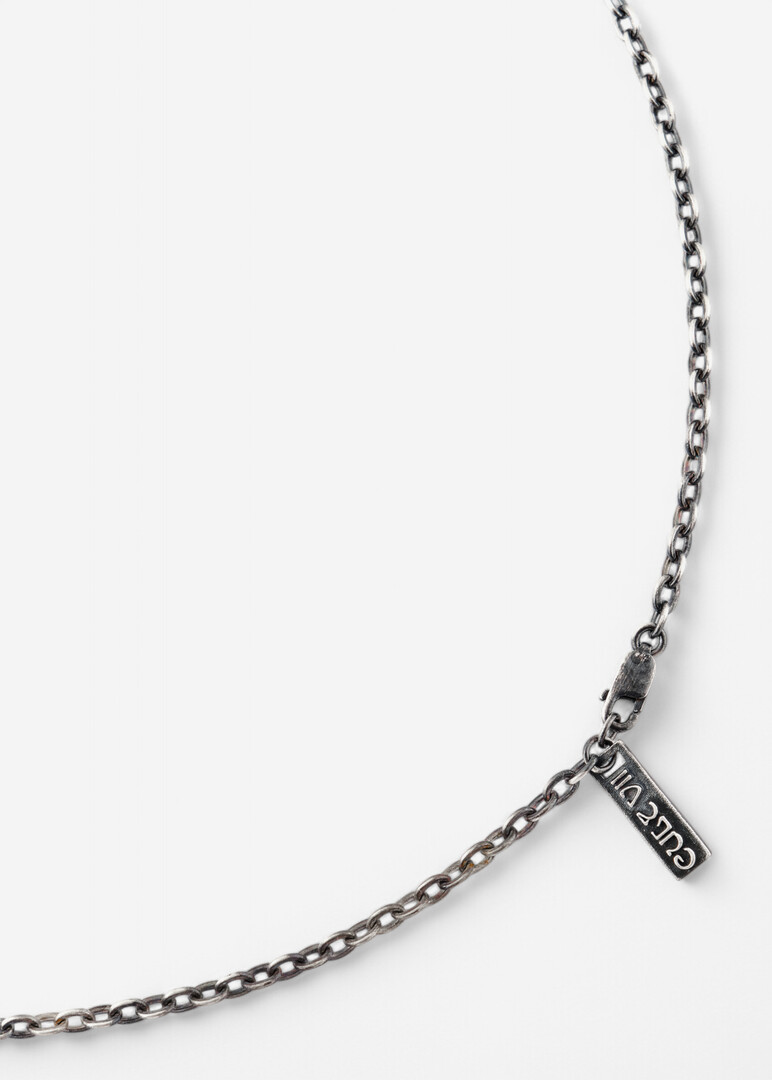 silver necklace with LIGHT OF LOVE pendan