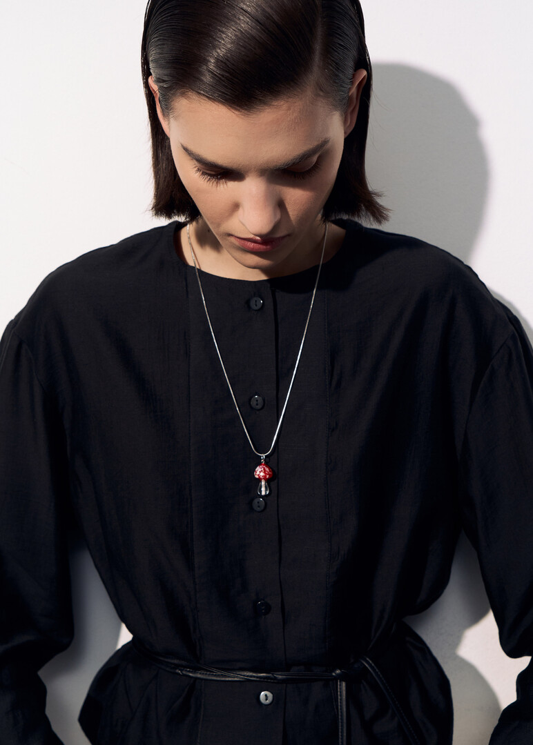 Necklace with pendant Magic Fungi «Amanis»