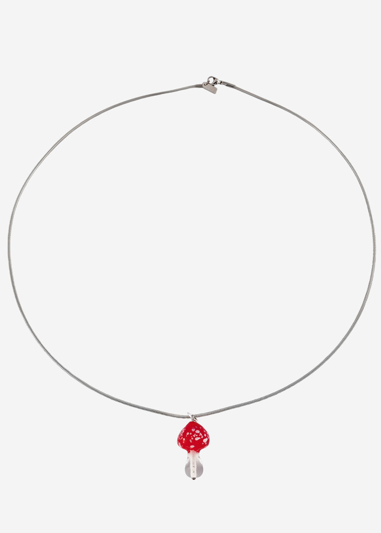 Necklace with pendant Magic Fungi «Amanis»
