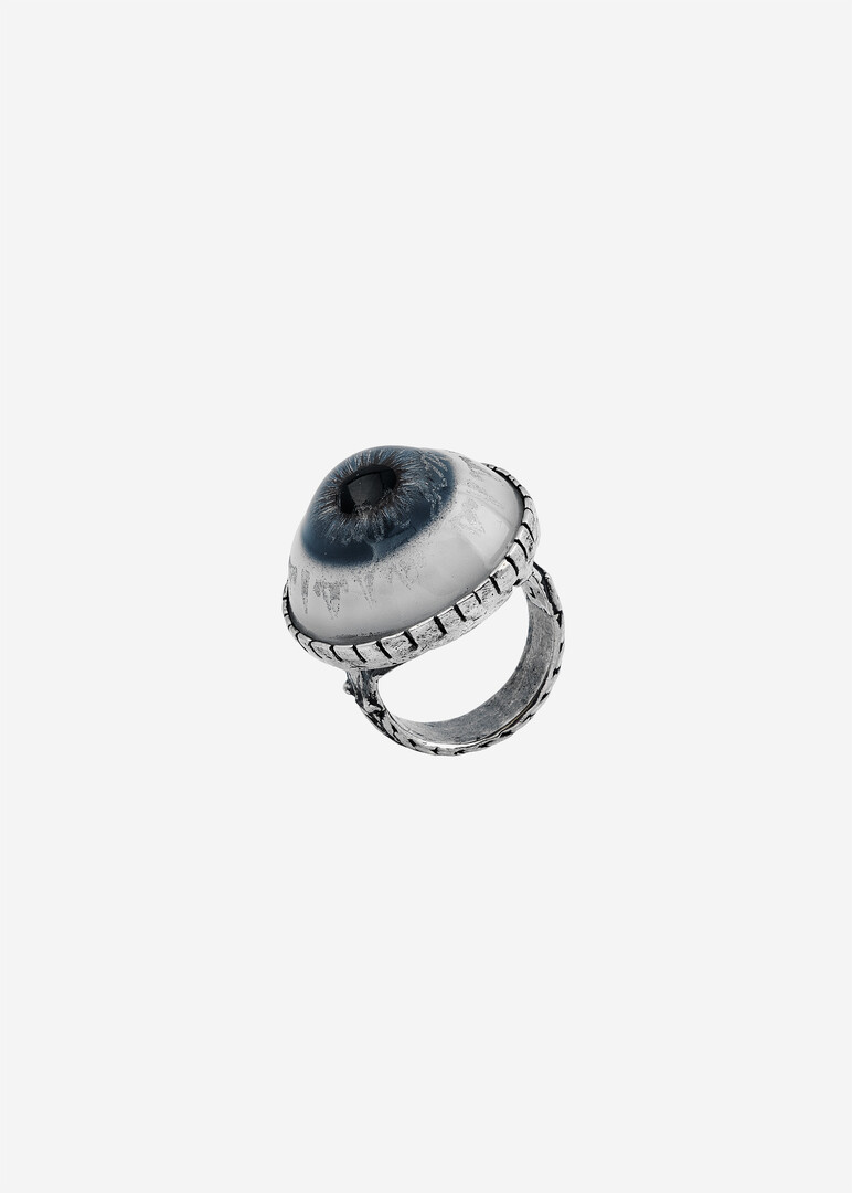 grey eye ring