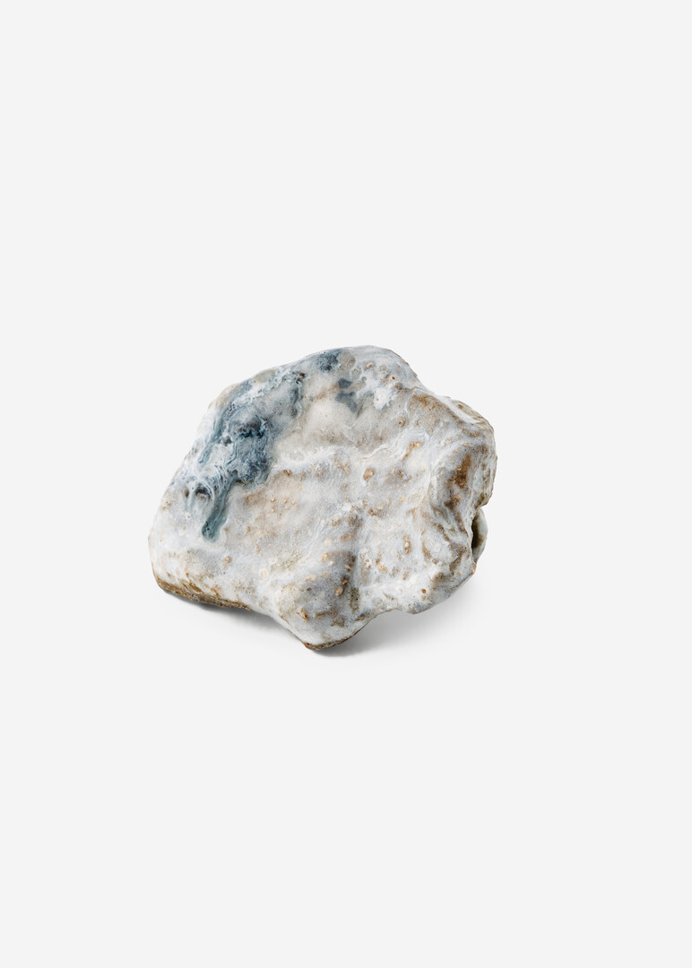 blue ceramic ring