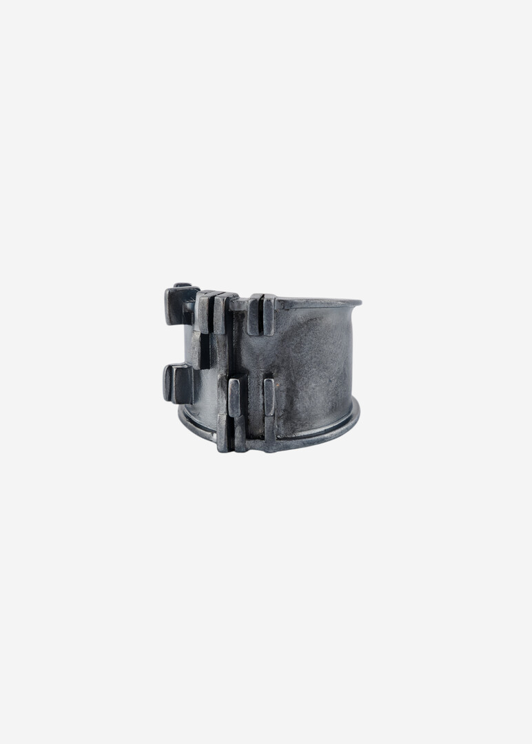 black silver cuff