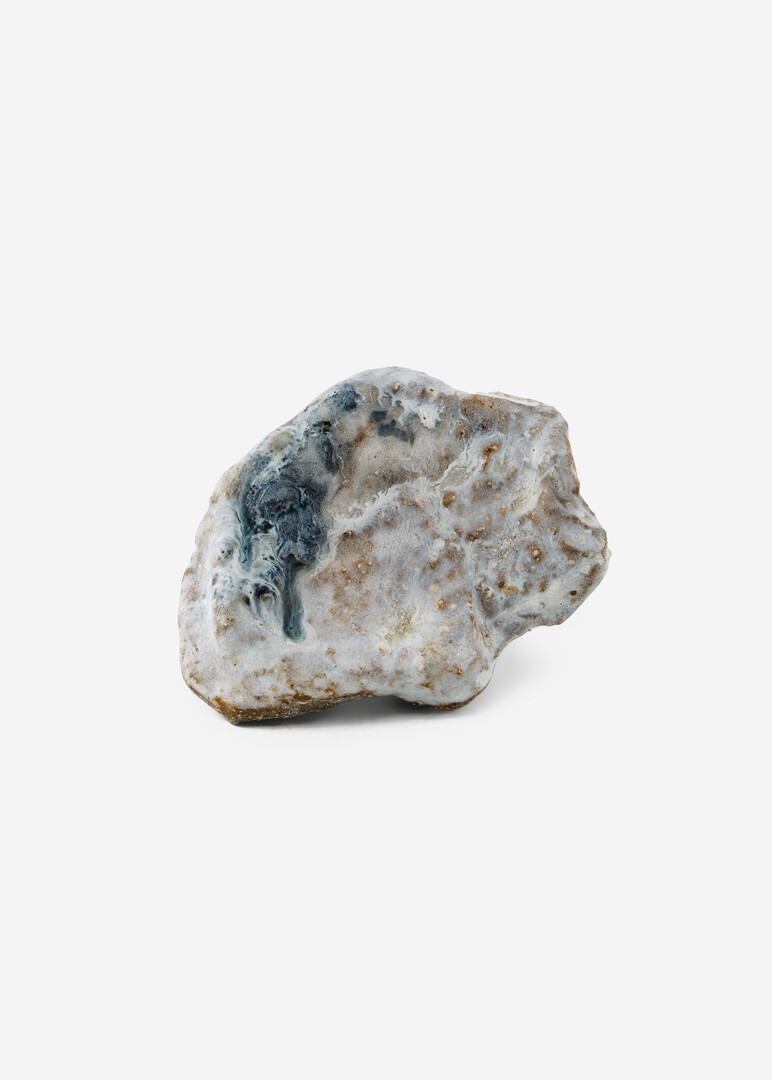 blue ceramic ring