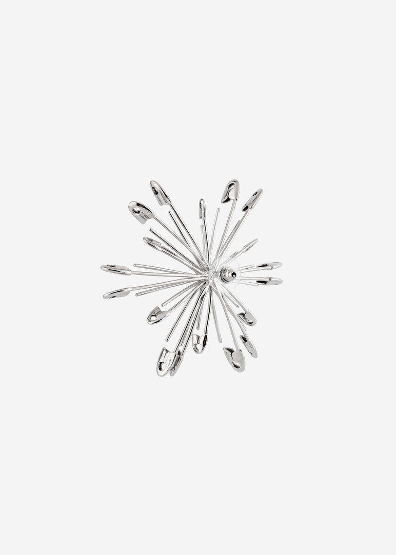 single earring «Astra» made of pins