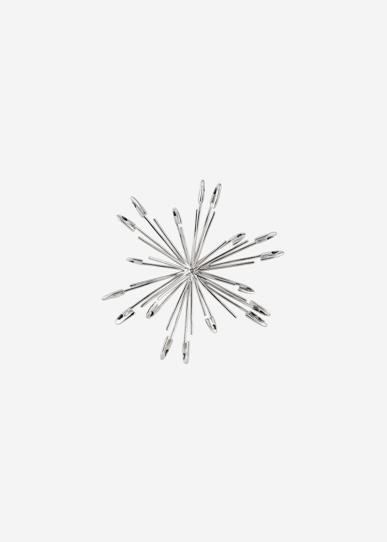 single earring «Astra» made of pins