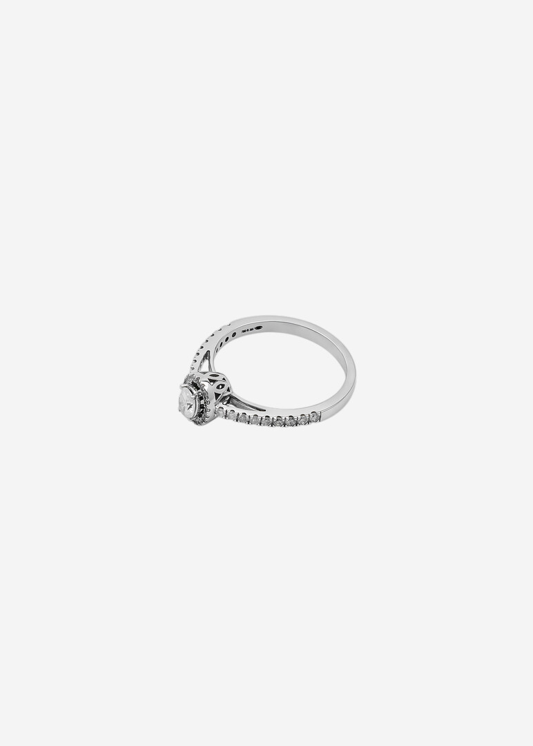 White Gold Diamond Ring