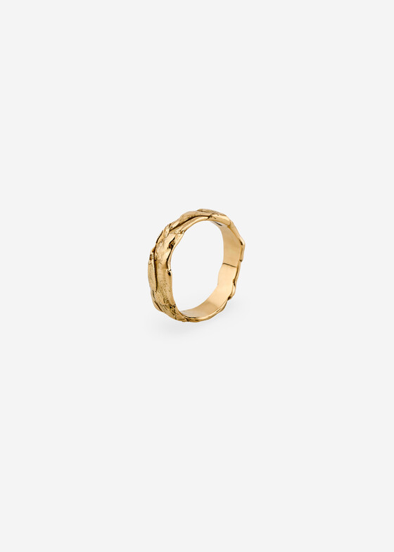 Тонкие кольца Kintsugi Jewelry Кольцо из золота Intuition