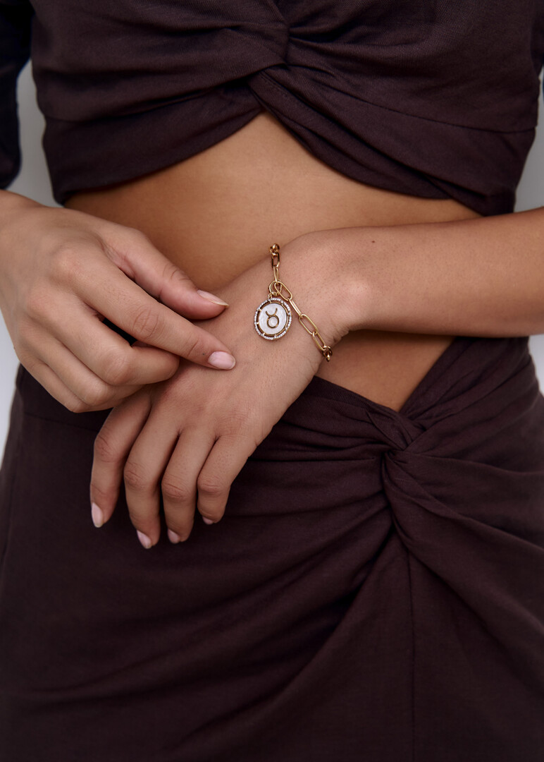 Taurus Gold Pendant