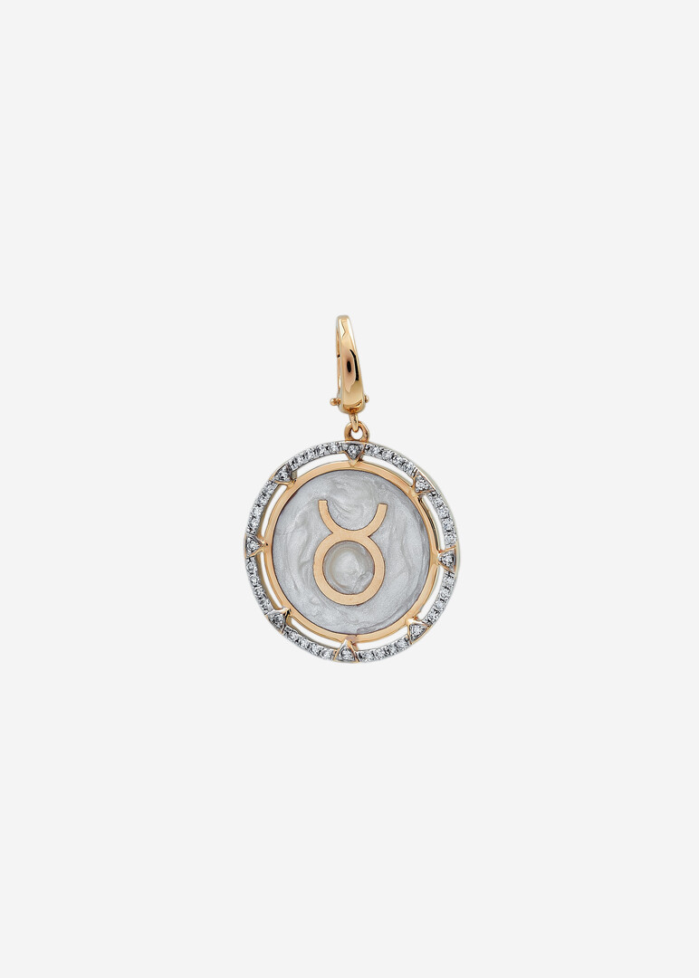 Taurus Gold Pendant
