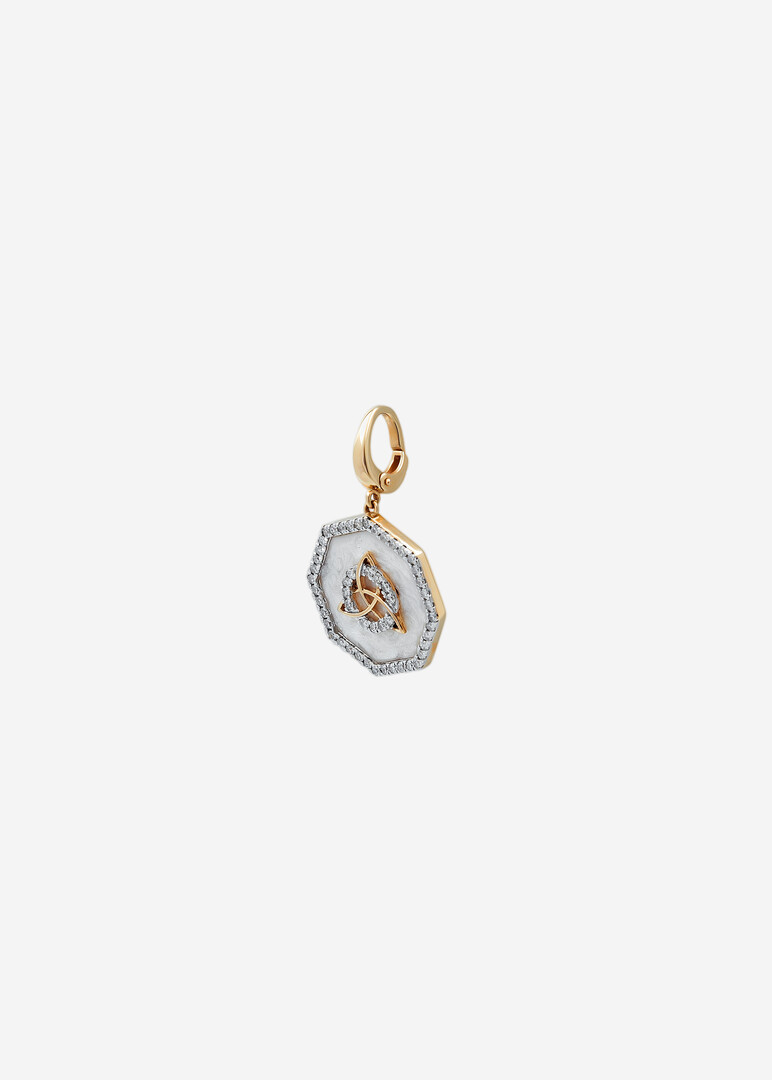 Gold Diamond Pendant