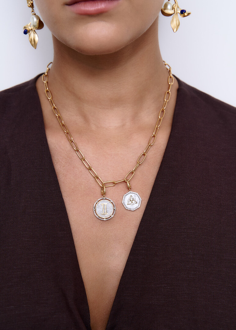 Gold Diamond Pendant