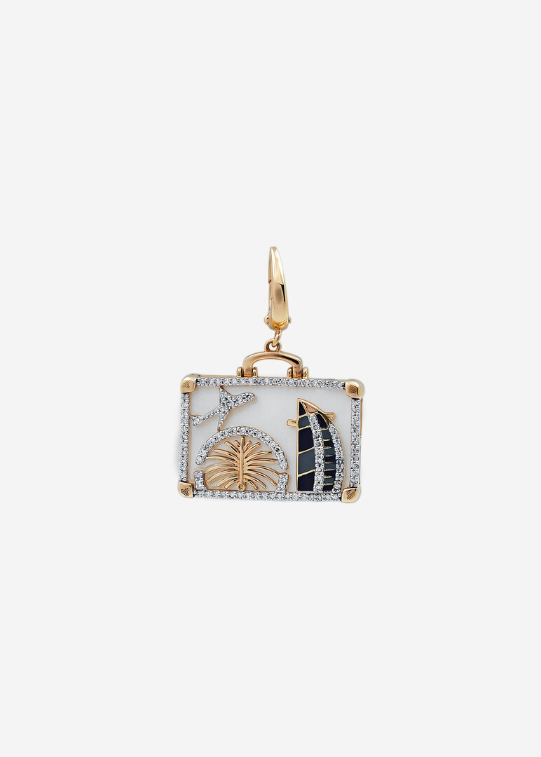 Gold and Diamond "Dubai" Pendant