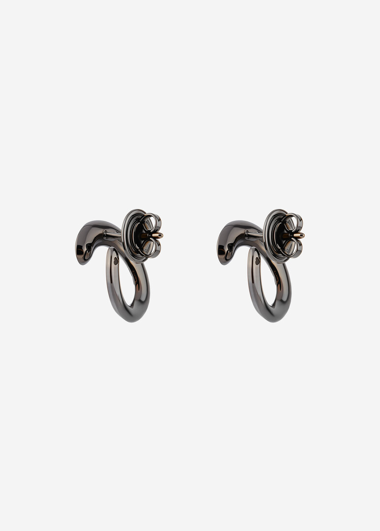 gold diamond and amethyst earrings