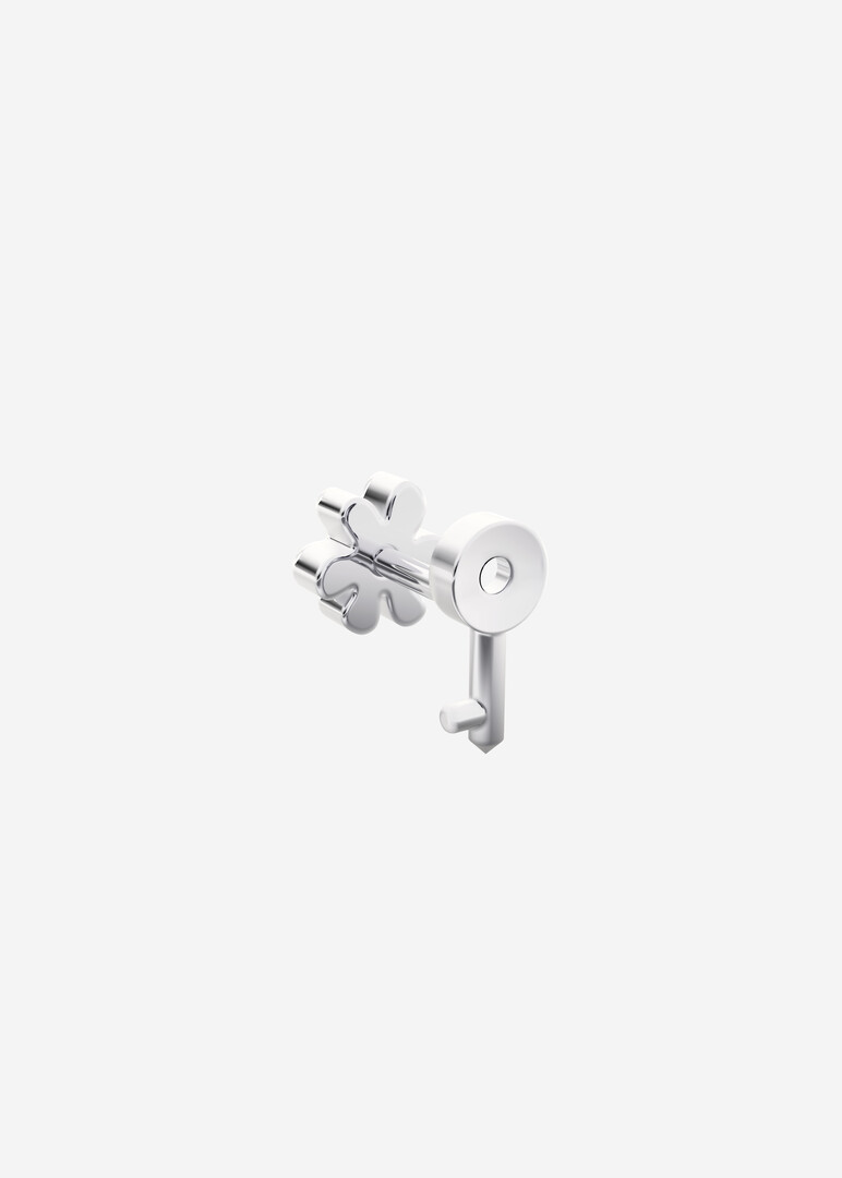 silver piercing «Key to the cosmos»