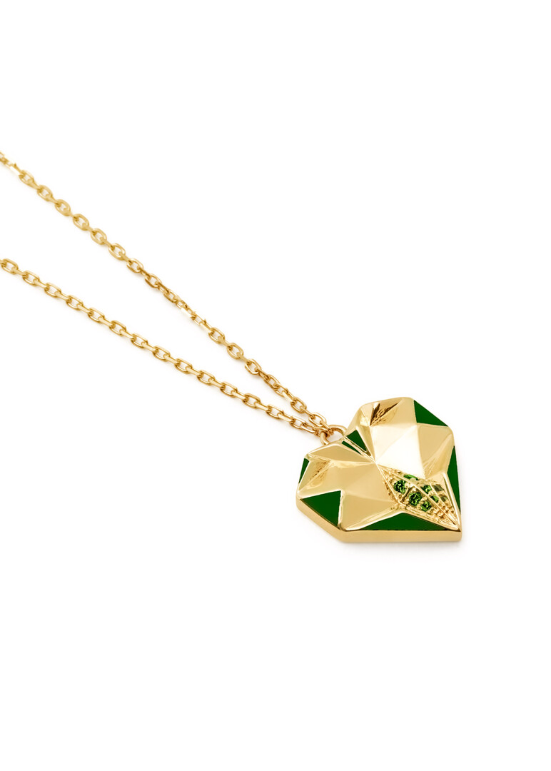 Golden necklace Slopes “Heart of Queens”